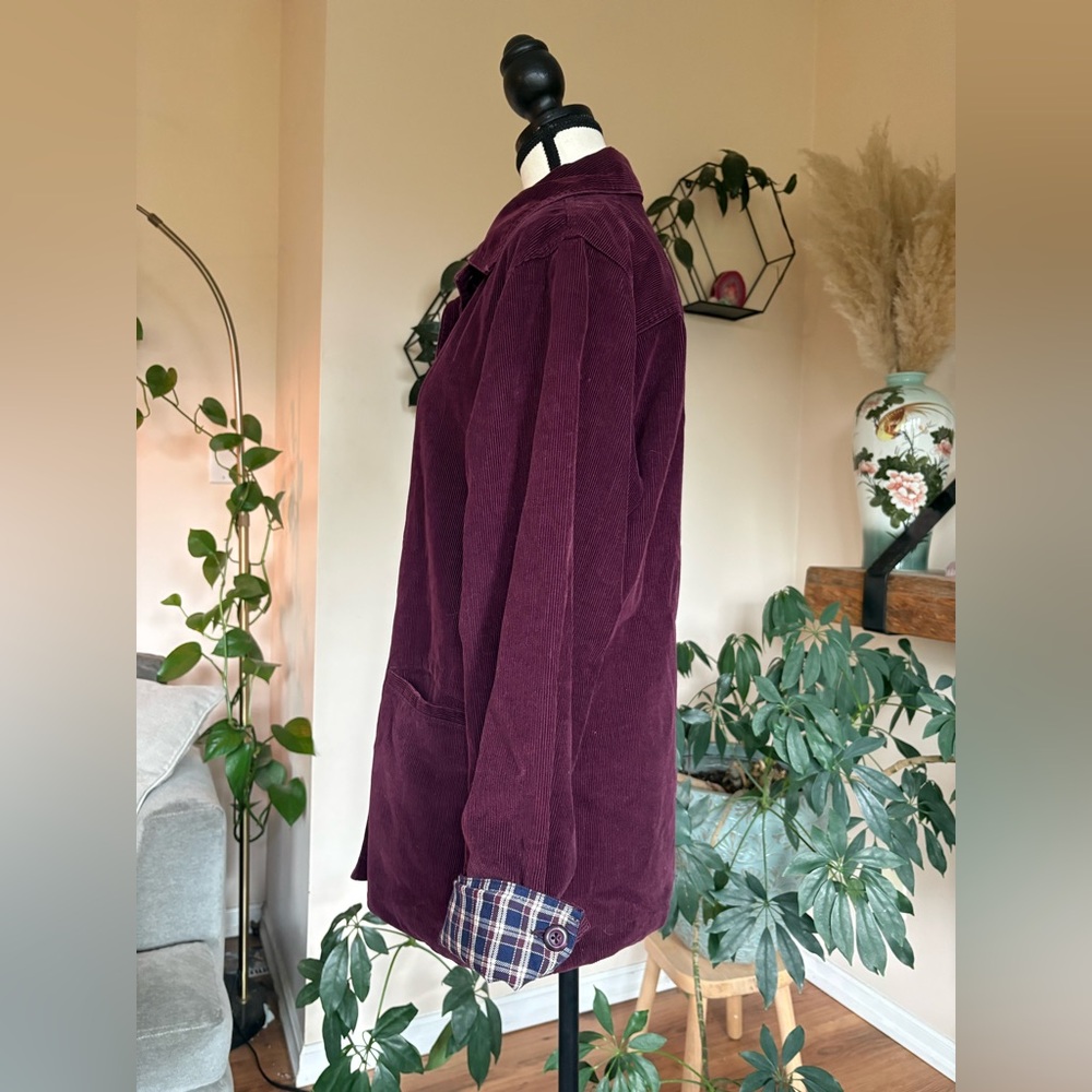 Vintage Northern Reflections Corduroy Barn Jacket- size small *oversized* - Picture 5 of 8